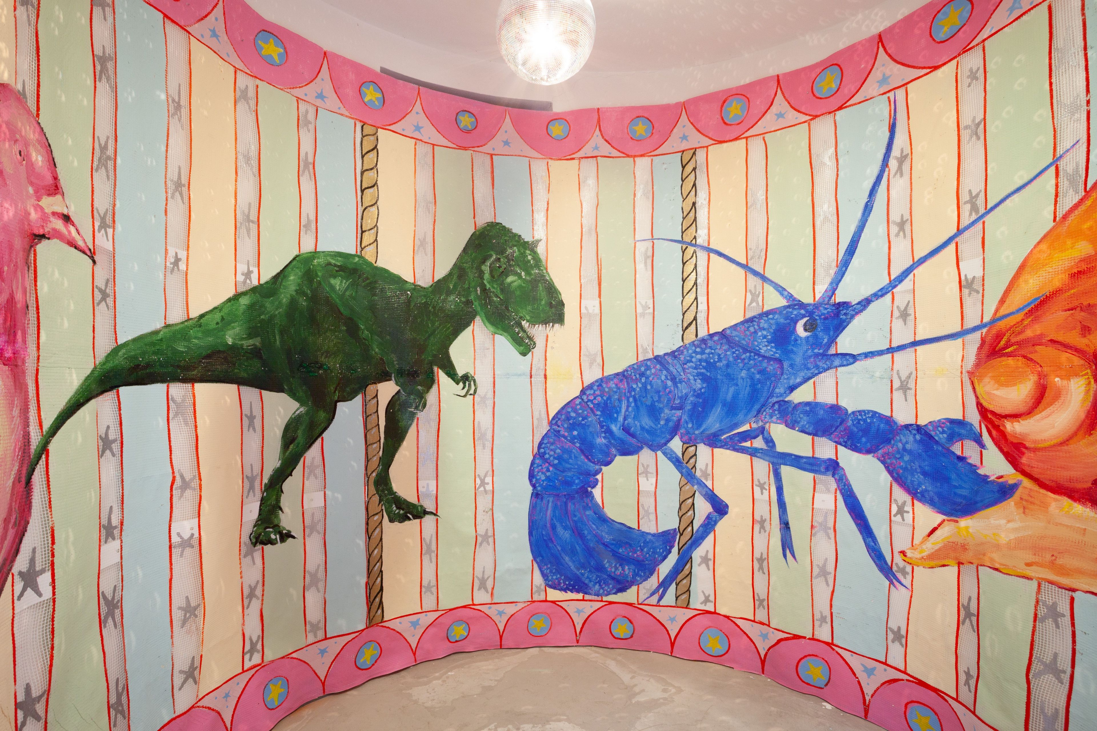 Innenansicht des Runden Raums